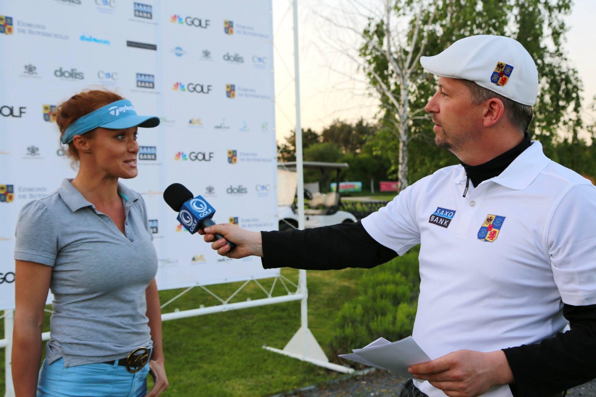 Golf Channel Open Tour – rozhovor na ihrisku